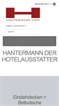 Mobile Screenshot of hantermann.com